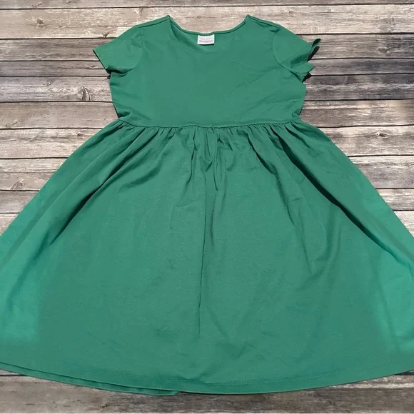 green emerald velvet dress NWOT Hanna Andersson Puff Sleeve Dress with Pockets – Mini World Explorers